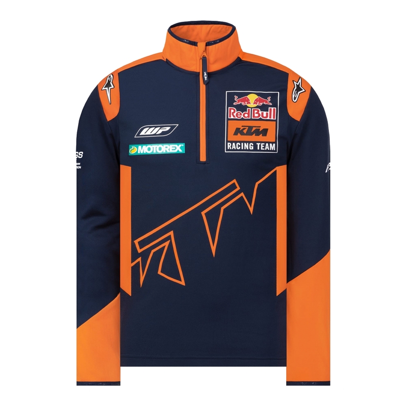 KTM Red Bull Racing Пуловер 22 синьо-оранжев разпродажба