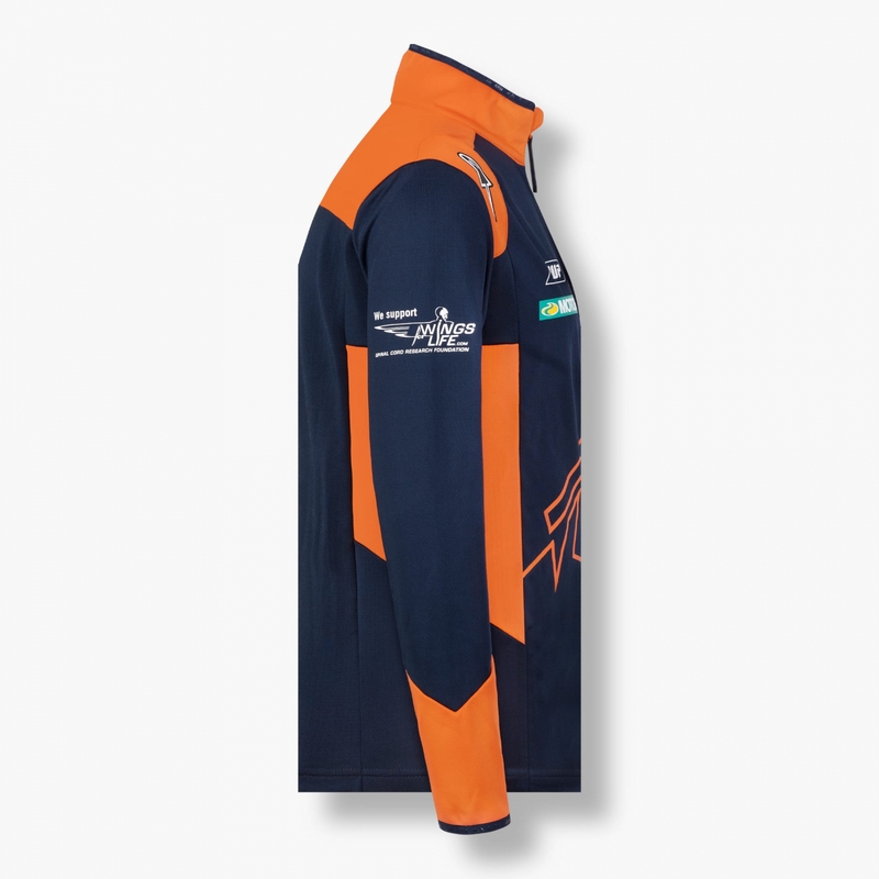 KTM Red Bull Racing Пуловер 22 синьо-оранжев разпродажба