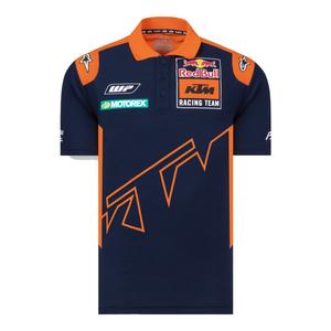 Поло риза KTM Red Bull Racing 22 синьо-оранжево разпродажба