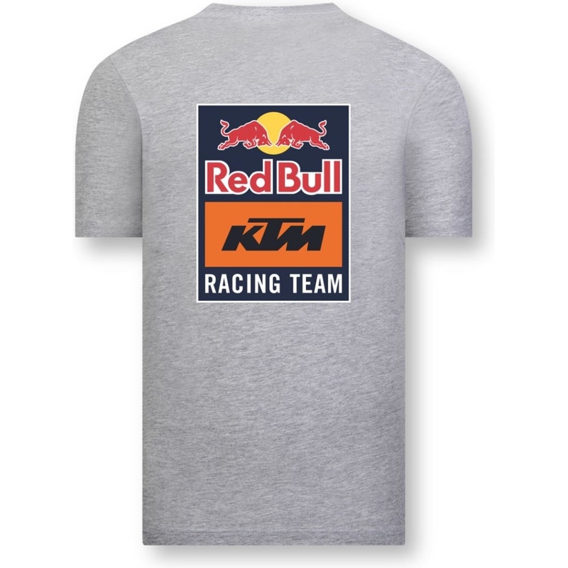 KTM Red Bull Backprint сива тениска