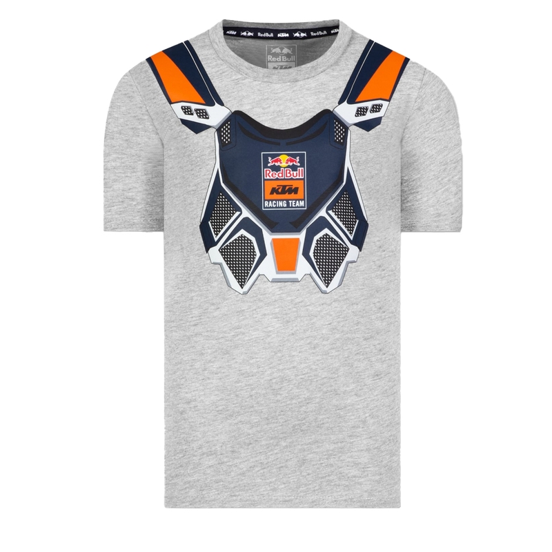 Детска тениска KTM Rock Solid Red Bull сива разпродажба
