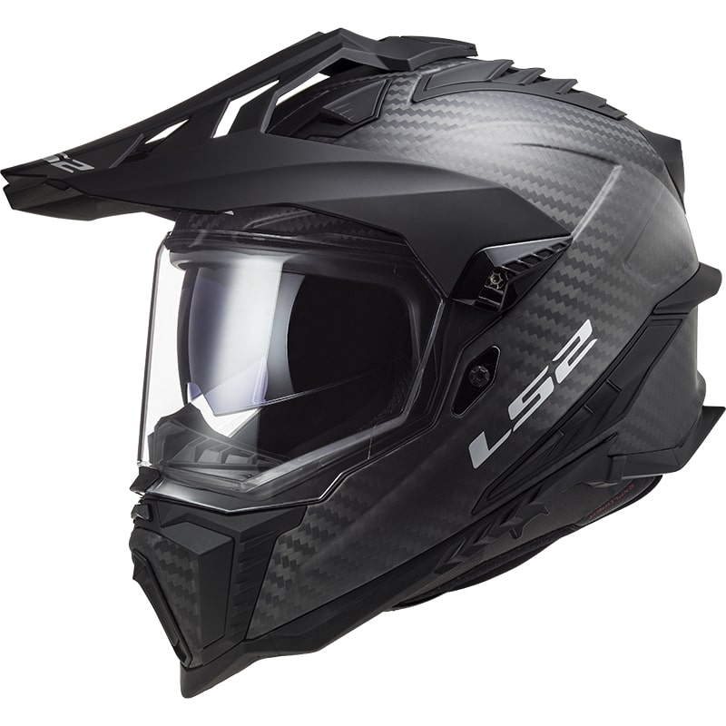 Ендуро каска LS2 MX701 Explorer C Solid Carbon Black Matte