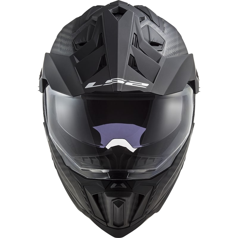 Ендуро каска LS2 MX701 Explorer C Solid Carbon Black Matte