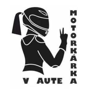 Стикер Мотоциклет в колата