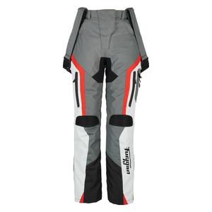 Дамски панталони за мотоциклетизъм Furygan Apalaches Black-Red-White-Grey разпродажба