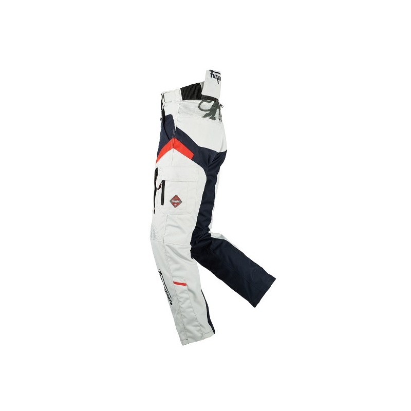 Дамски панталони за мотоциклетизъм Furygan Apalaches Black-Red-White-Blue разпродажба