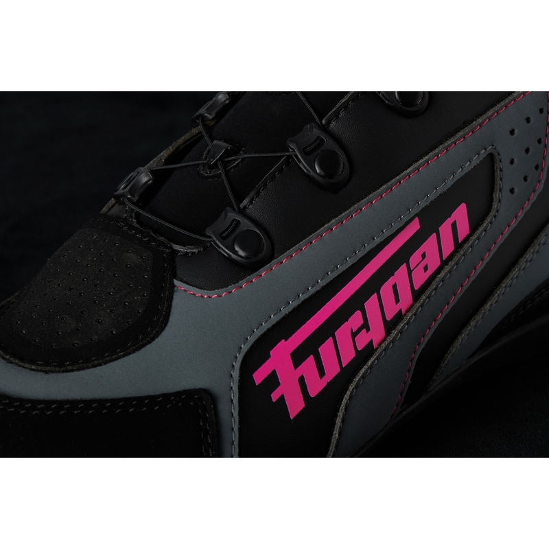 Дамски мотоциклетни ботуши Furygan V4 Easy D3O Black-Grey-Pink