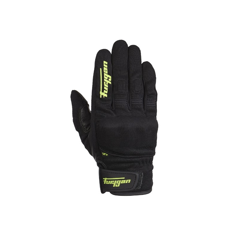 Ръкавици за мотоциклет Furygan Jet D3O black-fluo green