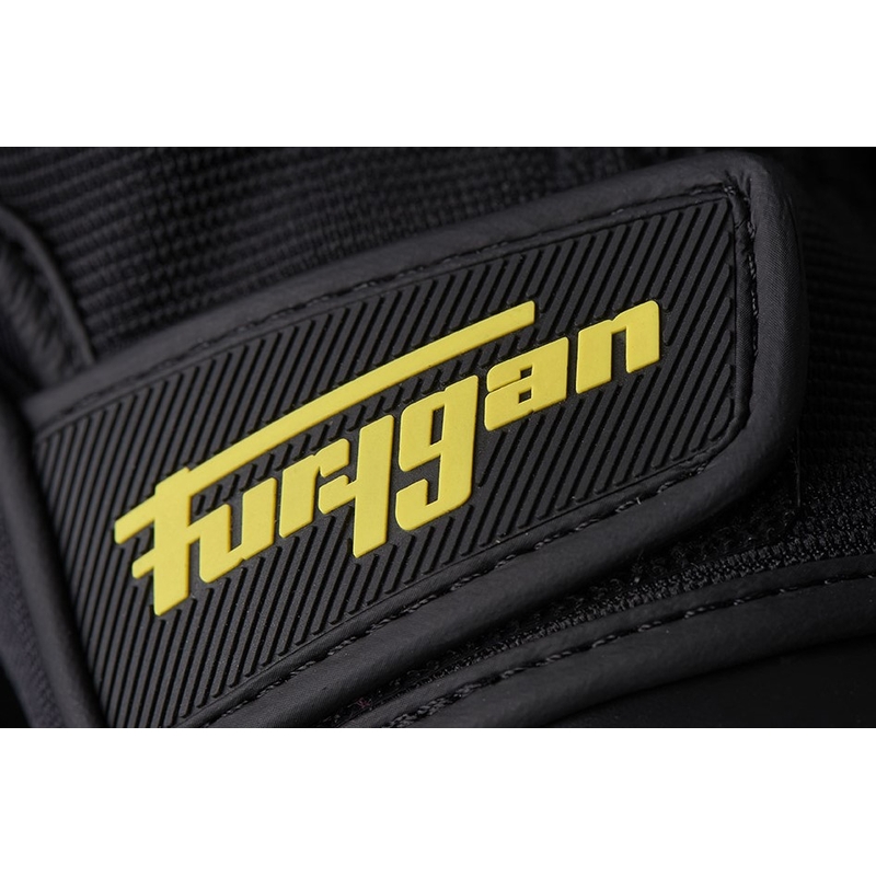Rukavice na motorku Furygan Jet D3O černo-fluo žluté