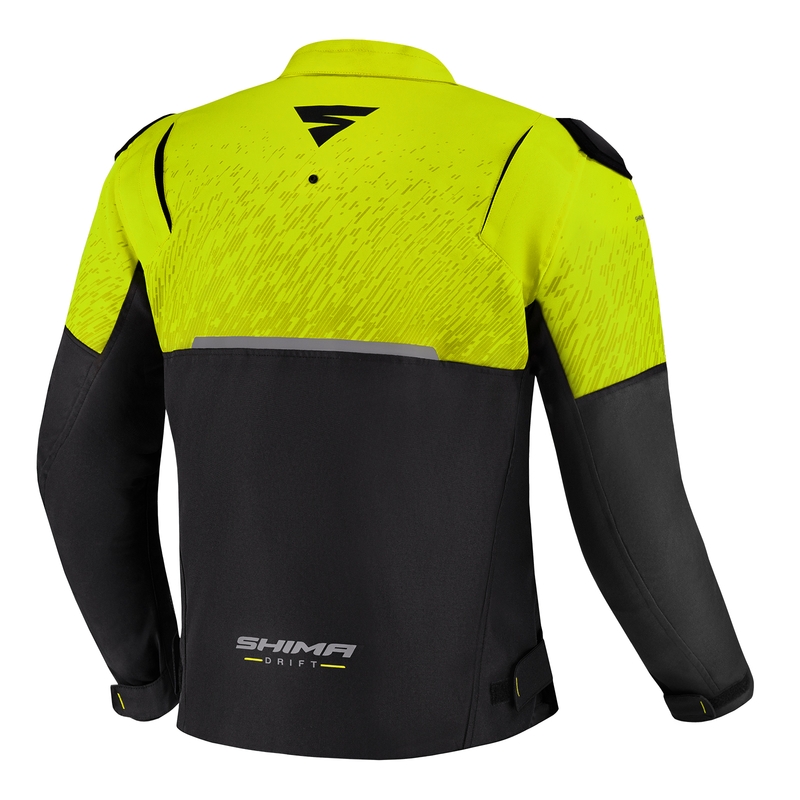 Мотоциклетно яке Shima Drift black-fluo yellow