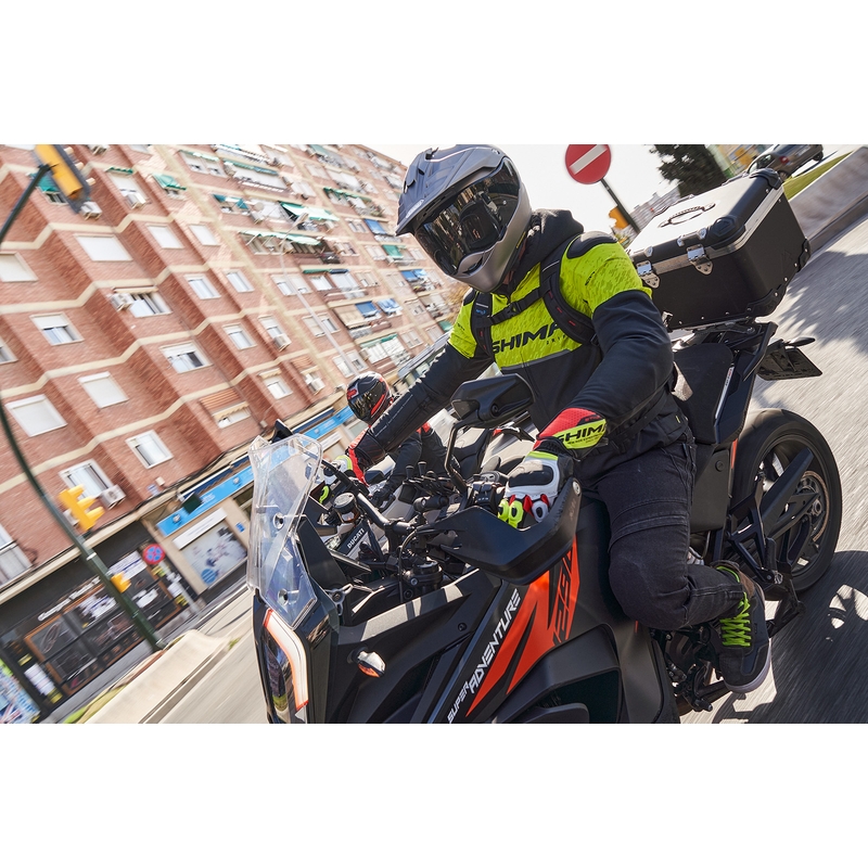 Мотоциклетно яке Shima Drift black-fluo yellow