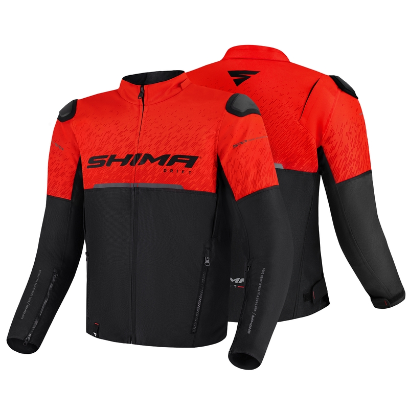 Мотоциклетно яке Shima Drift black-red