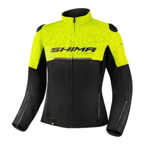 Дамско мотоциклетно яке Shima Drift black-fluo yellow