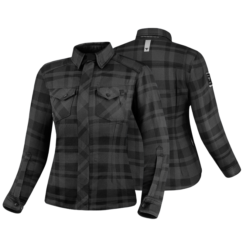 Shima Renegade 2 дамска риза за мотоциклетизъм Black