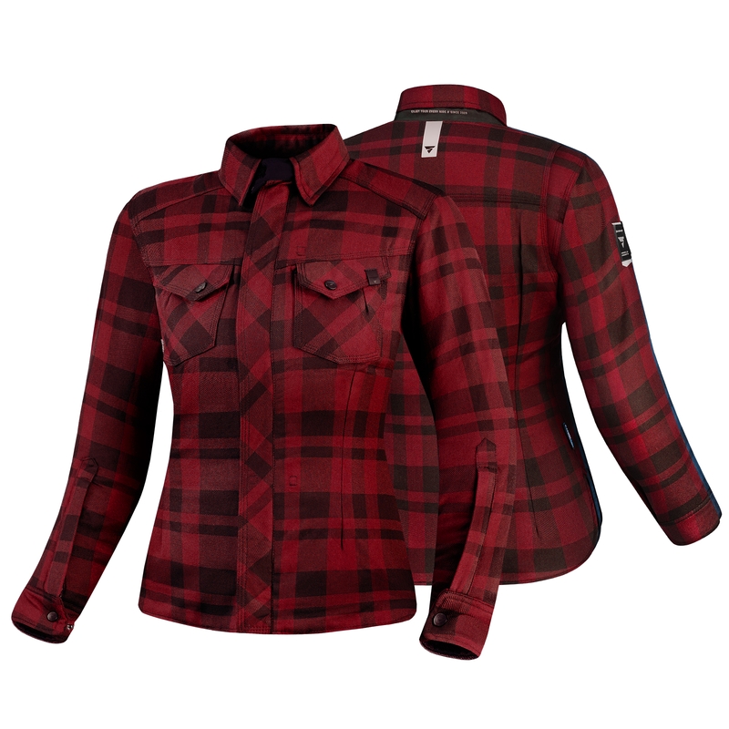 Дамска мотоциклетна риза Shima Renegade 2 red
