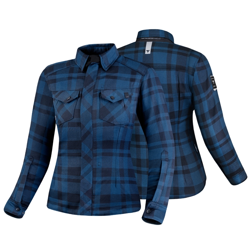 Shima Renegade 2 дамска риза за мотоциклетизъм Blue
