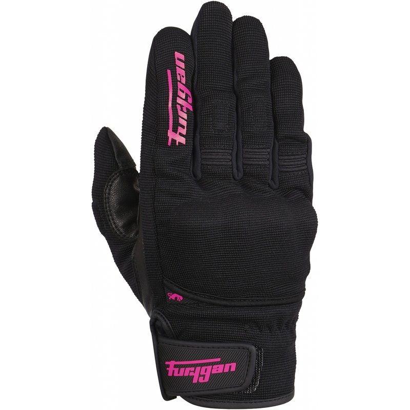 Дамски ръкавици за мотоциклетизъм Furygan Jet D3O Black and Pink