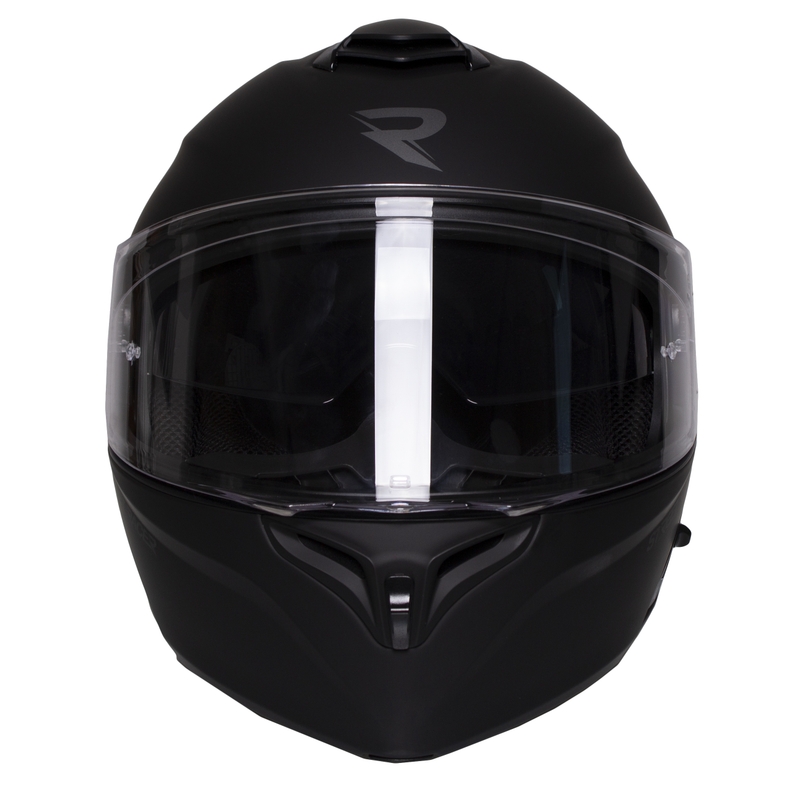 Мотоциклетна каска Street Racer Ranger black matt flip-up