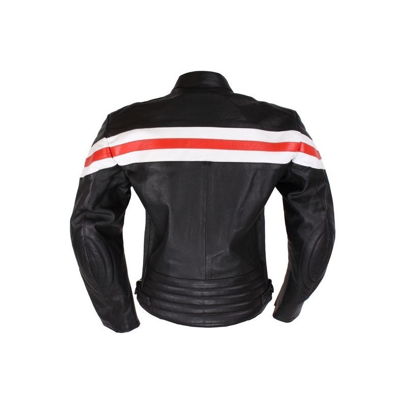 Dámská bunda na motorku RSA černo oranžová výprodej