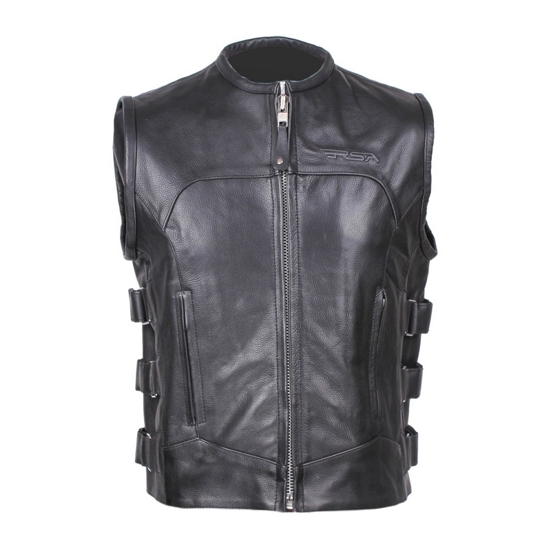 Кожена мотоциклетна жилетка RSA Biker