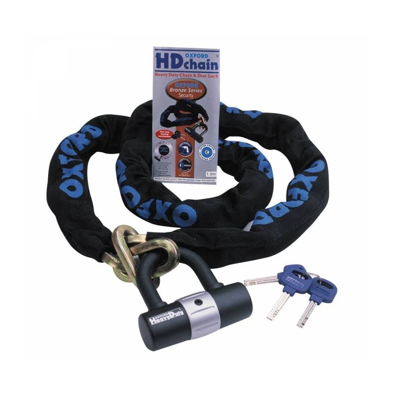Оксфорд тежък верижен заключващ механизъм 1,5 м