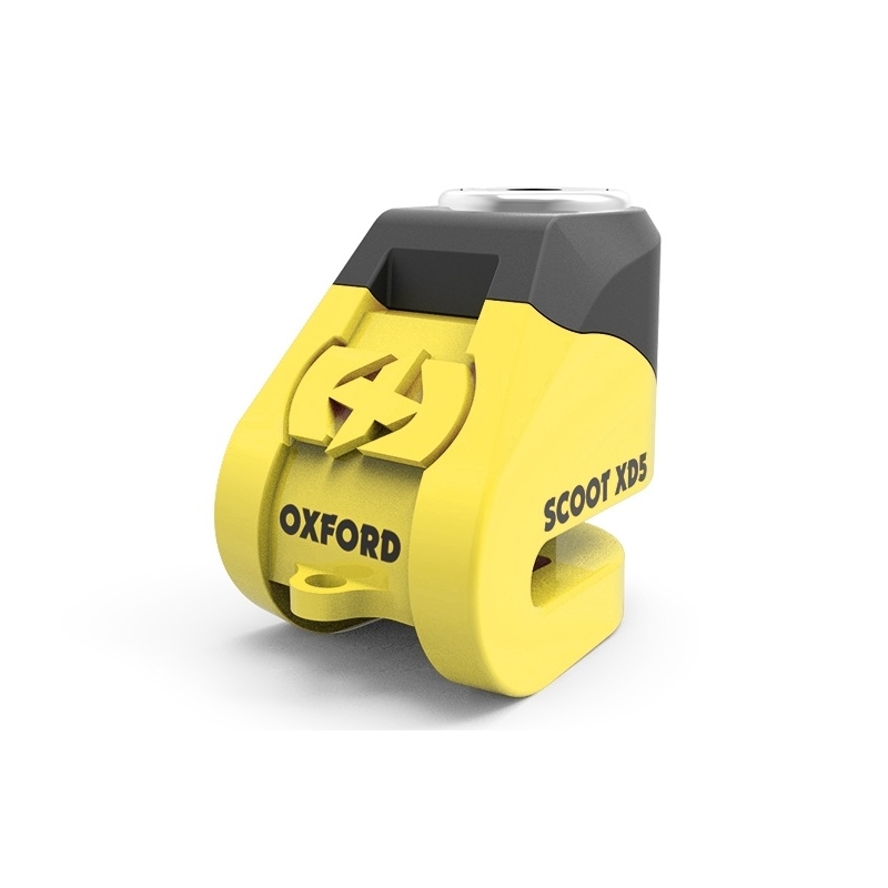 Заключване на дискова спирачка Oxford Scoot XD5 - жълто/черно