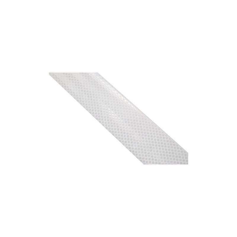 Samolepící páska reflexní 1m x 5cm bílá