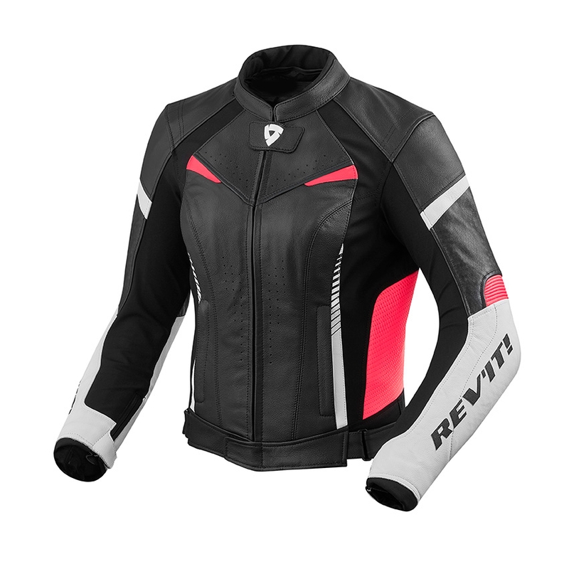 Moto dámská bunda Revit Xena 2 bílo-fuchsiová výprodej