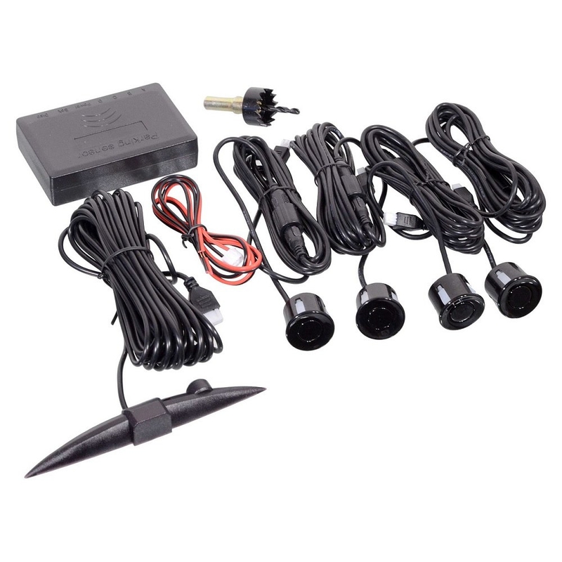 Асистент за паркиране 4 сензора LED дисплей