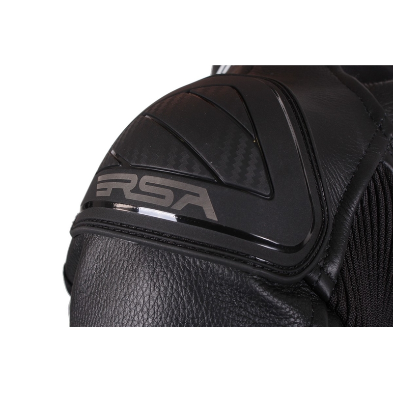 Dámská bunda na motorku RSA Virus černo-bílo-fluo žlutá výprodej