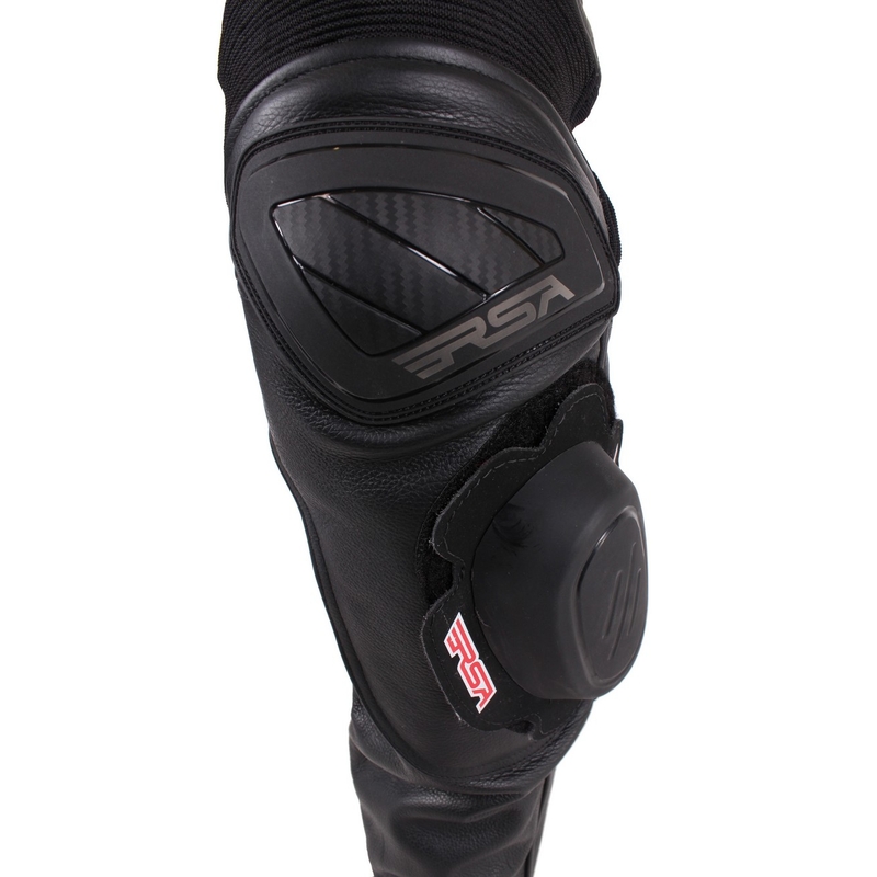 Pánské kalhoty na motorku RSA Virus černo-bílé výprodej