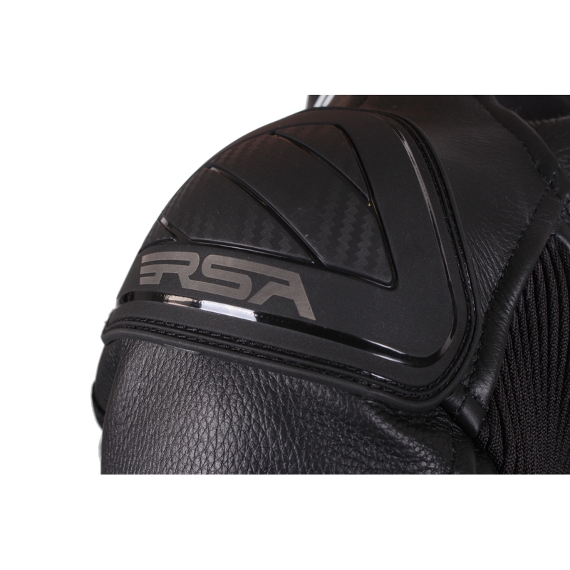 Мотоциклетен комбинезон RSA Virus Black-White-Fluo Yellow за жени разпродажба