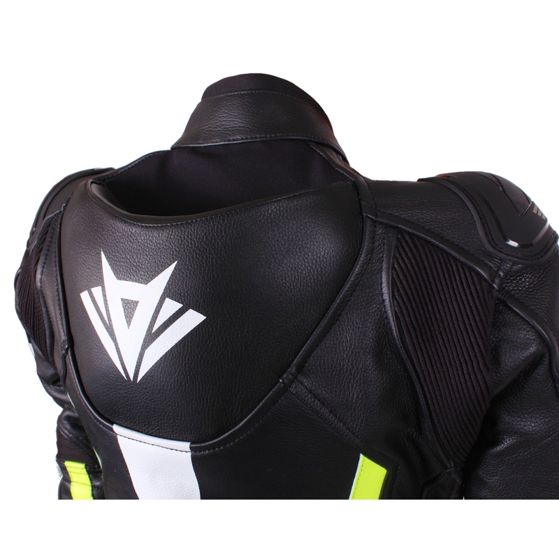 Мотоциклетен комбинезон RSA Virus Black-White-Fluo Yellow за жени разпродажба