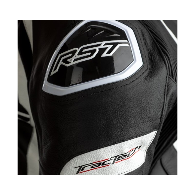 Jednodílná kombinéza na motorku RST Tractech Evo 4 CE černo-bílo-modrá výprodej