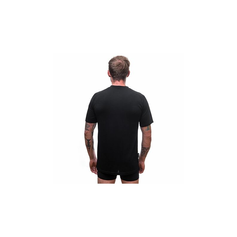 Pánské triko Sensor Merino Air PT Summit černé výprodej