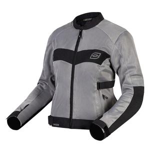 Мотоциклетно яке Ozone Dart Silver and Black за жени разпродажба