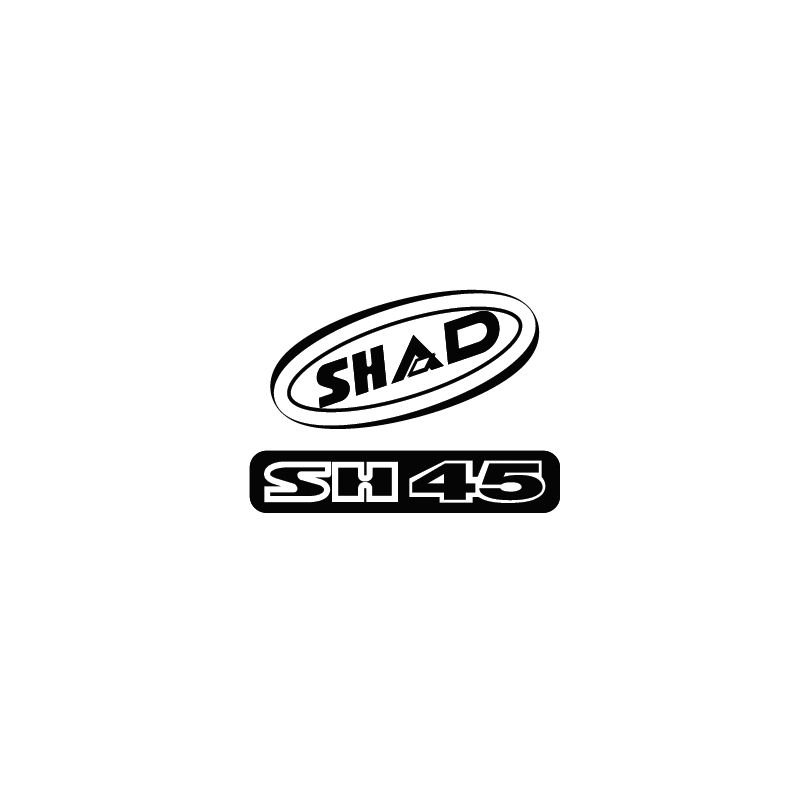 Samolepky SHAD červená pro SH45