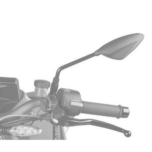 Zpětné zrcátko PUIG RS2 70° FAIRING FITTING karbonový vzhled levý