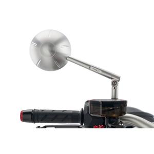 Zpětné zrcátko PUIG RETRO anodized aluminium pravé (včetně kitu adaptéru)