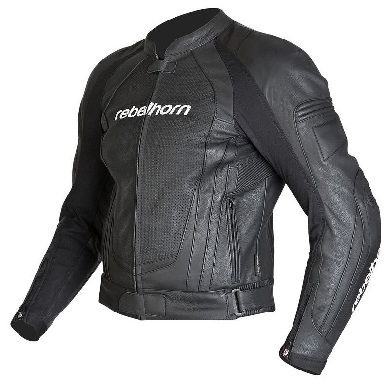 Bunda na motorku Rebelhorn Piston II černá
