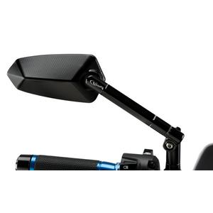 Zpětné zrcátko PUIG F1.1. černá / černá pravé (včetně adaptéru)