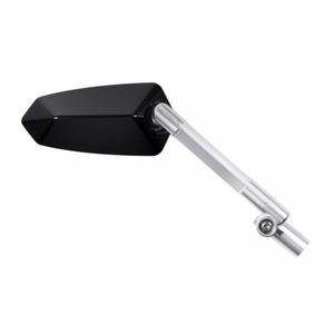 Zpětné zrcátko PUIG F1.1. černá / eloxovaný hliník pravé (včetně adaptéru)