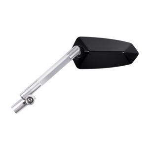 Zpětné zrcátko PUIG F1.1. černá / eloxovaný hliník levý