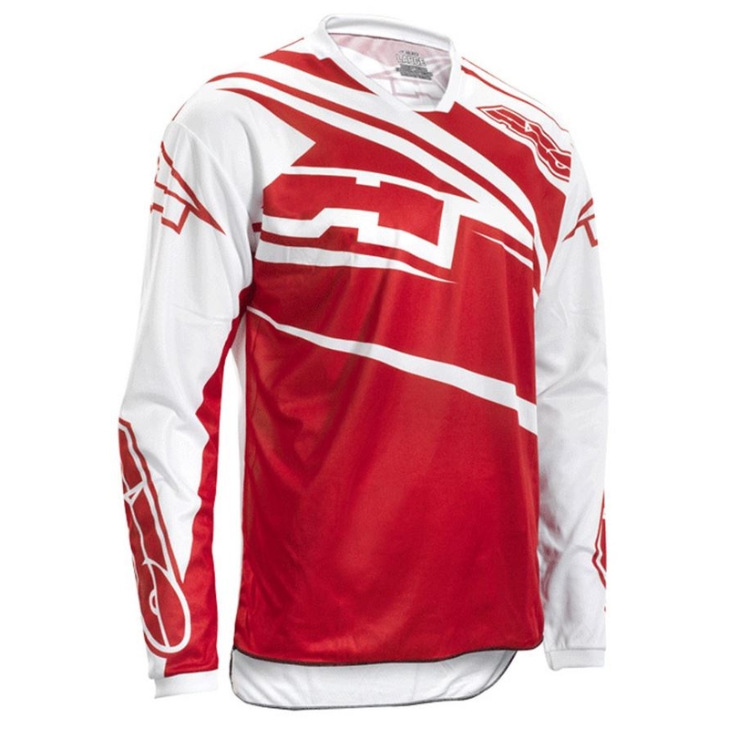 Motokrosový dres AXO SR Jersey červeno-bílý výprodej