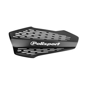 Chrániče páček POLISPORT MX FORCE with universal handlebar mounting kit Černá