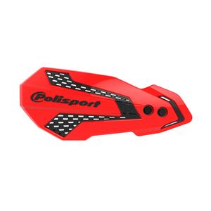 Plastic guard POLISPORT MX FLOW Red CR04/black