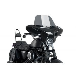 Plexi štít CUSTOMACCES BATWING kouřová