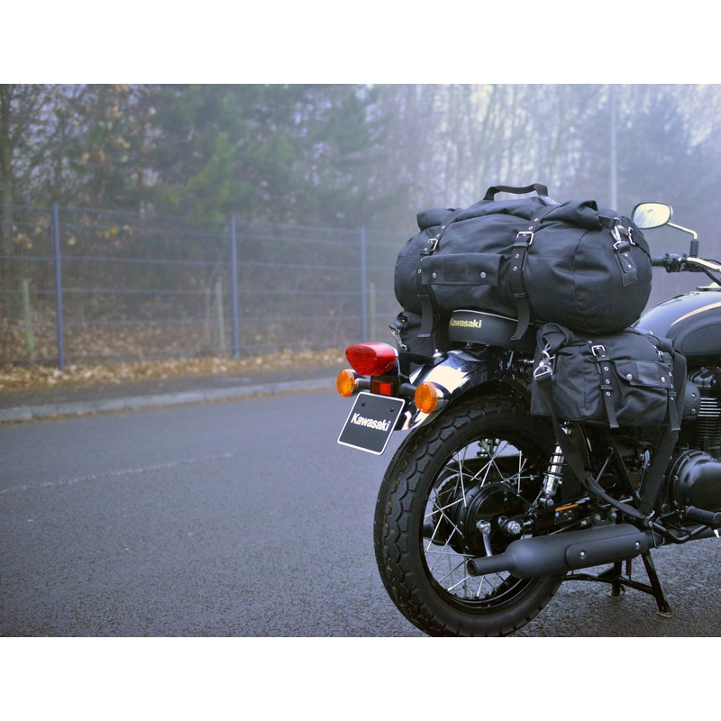 Oxford Heritage Black 40l странични чанти за мотоциклети