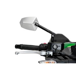 Zpětné zrcátko PUIG GT.1 černá / eloxovaný hliník pravý