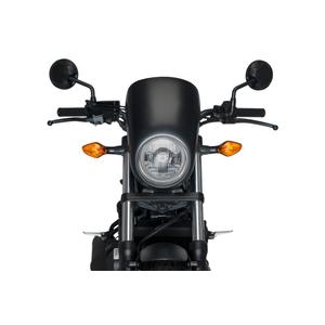 Plexi štít CUSTOMACCES ANARCHY černá